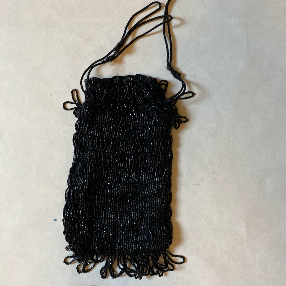 Vintage beaded reticule flapper purse